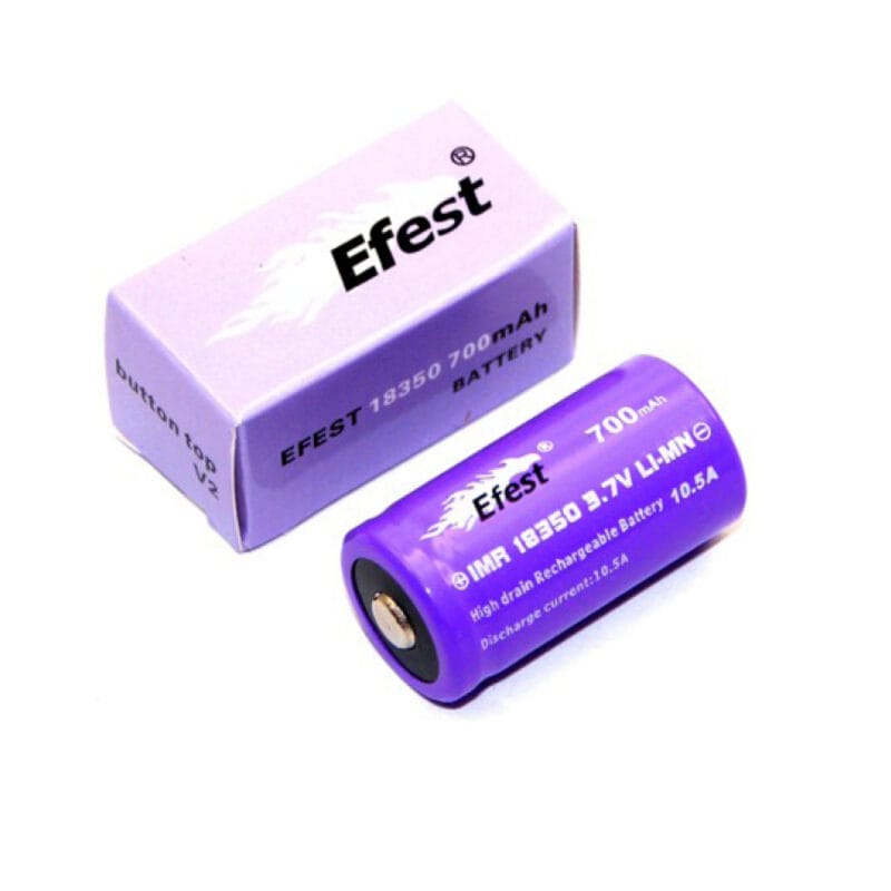 Efest Purple IMR 18350 Akku V2 – Li-Ion – 700mAh – 3.7V