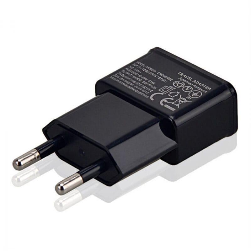 USB Wall Plug Adapter 5V 1A Output