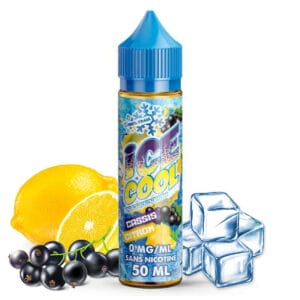 Ice Cool Liquid Cassis Citron 50/60ml Shortfill