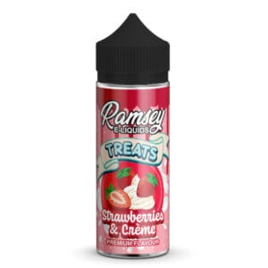 Ramsey E-Liquid Strawberries Crème 100ml 0mg