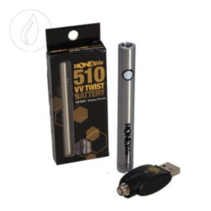 HoneyStick ‚VV Twist‘ 510 Battery Silver