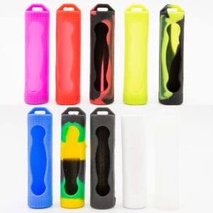 Silicone Case for 1 x 18650 Battery Assort