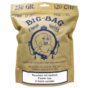 Big Bag Organic Quality CBD 250gr