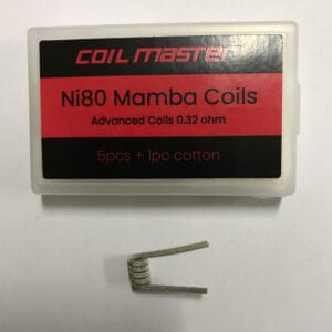 Coil Master Ni80 Mamba Coils 5stk 0.32 Ohm