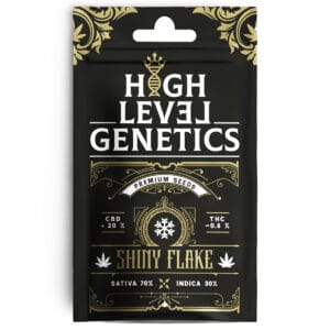 High Level Genetics Seeds Shiny Flake 3pcs fem