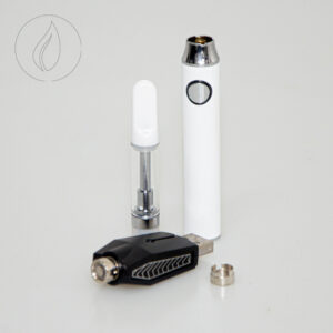 CBD Vape Pen Kit Weiss