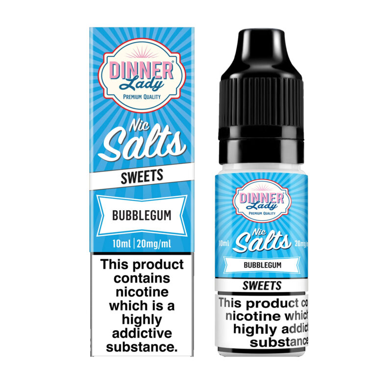 Dinner Lady Bubblegum Nic Salt 10ml