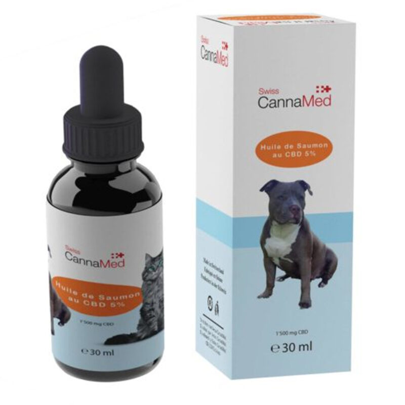 Swiss CannaMed Huile de Saumon 30ml 5%