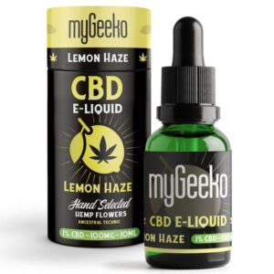 myGeeko CBD E-Liquid Lemon Haze 10ml 100mg 1%