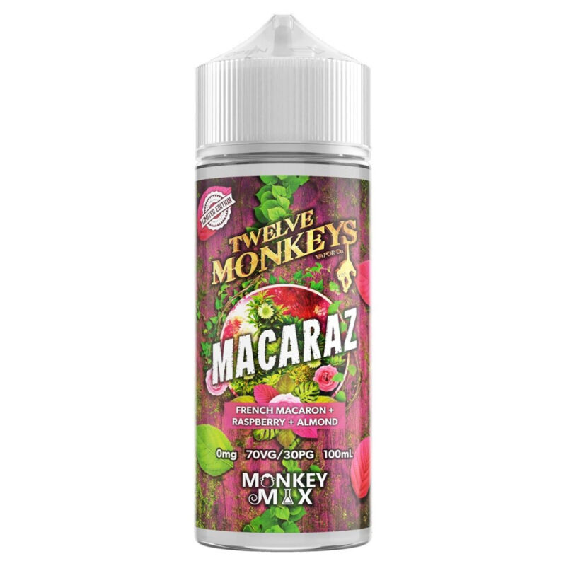 Twelve Monkeys Macaraz 100ml Shortfill