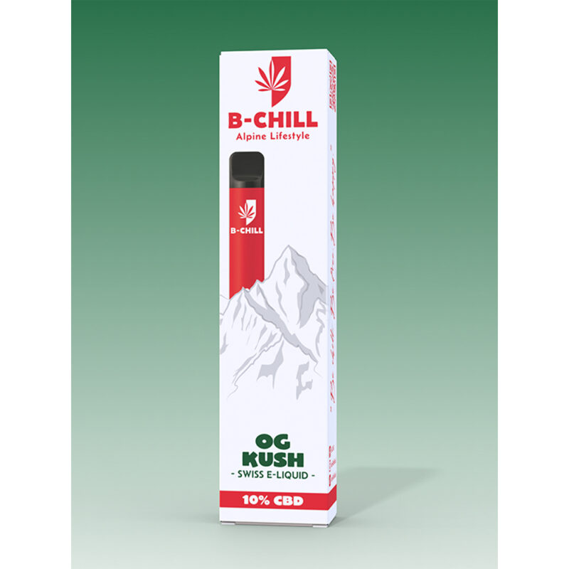 B-Chill OG Kush Vapepen 10% CBD 2ml