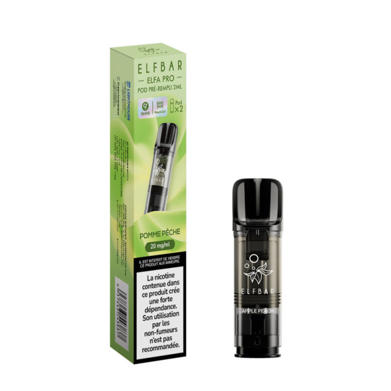 Elf Bar ELFA Pro Prefilled Pod (2 x 2ml) Apple Peach