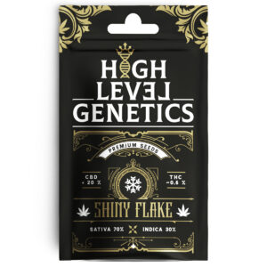 High Level Genetics Seeds Shiny Flake 3pcs fem