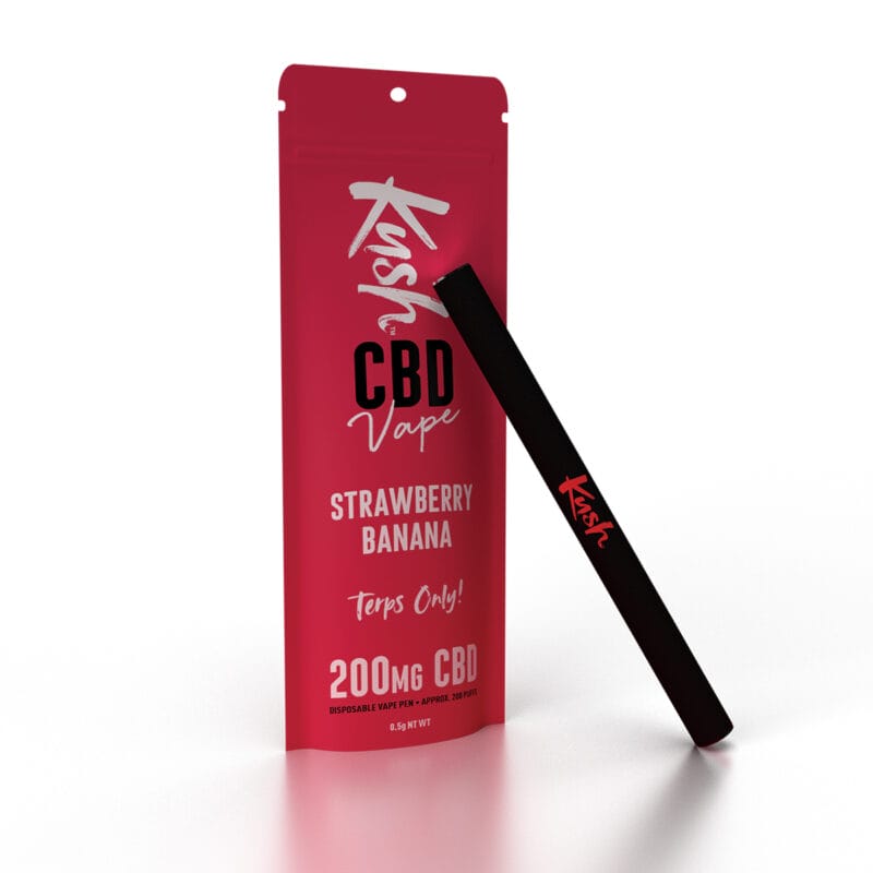 Kush CBD Vapepen Strawberry Banana