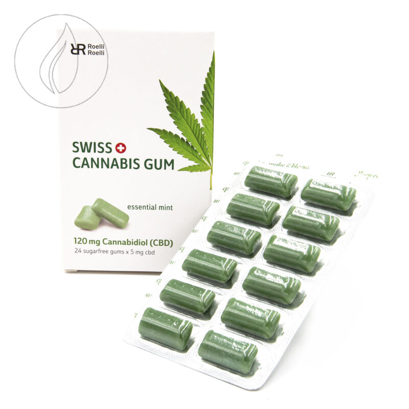 Swiss Cannabis Gum 120mg CBD