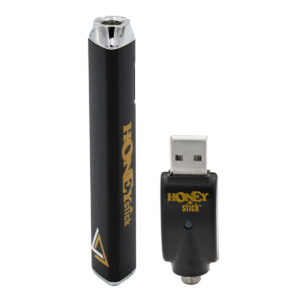 HoneyStick Trigon 510 Vape Pen Battery Silver