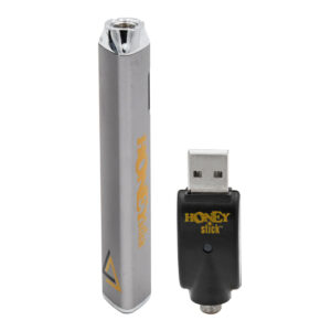 HoneyStick Trigon 510 Vape Pen Battery Silver