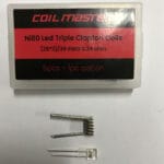 Coil Master Ni80 LED Triple Clapton Coils 5stk 0.24 Ohm