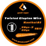 Geek Vape Twisted Clapton Wire KA1 28ga x 2 + 32ga 5m 2.74Ohm