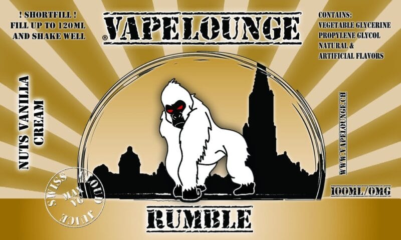 Vapelounge Cloud Juice Shortfill Rumble 100ml