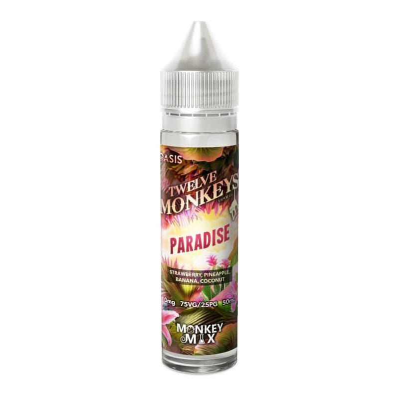 Twelve Monkeys Oasis Paradise 50ml Shortfill